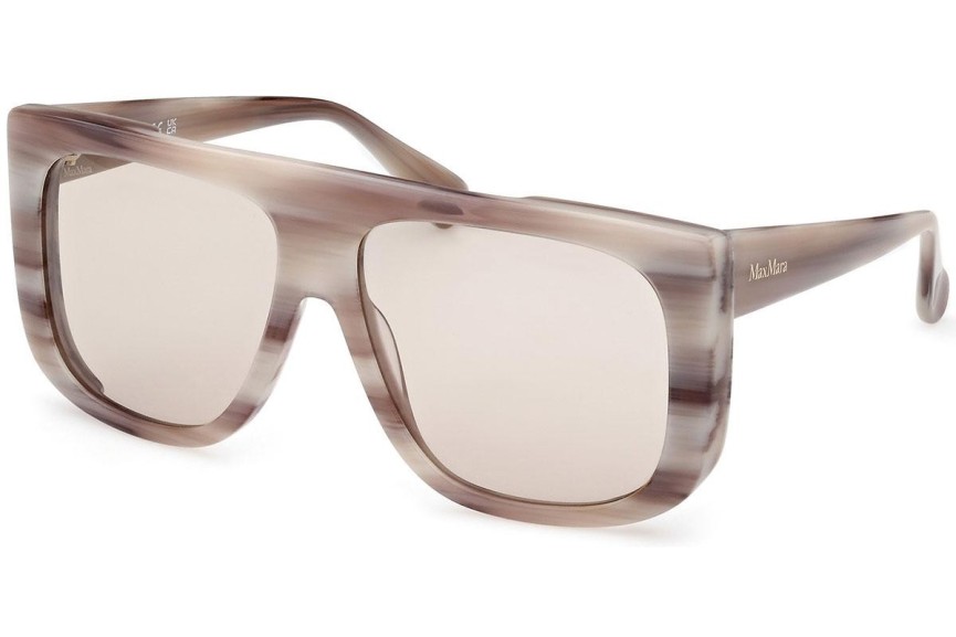 Слънчеви очила Max Mara MM0073 20E Flat Top Микроцвят