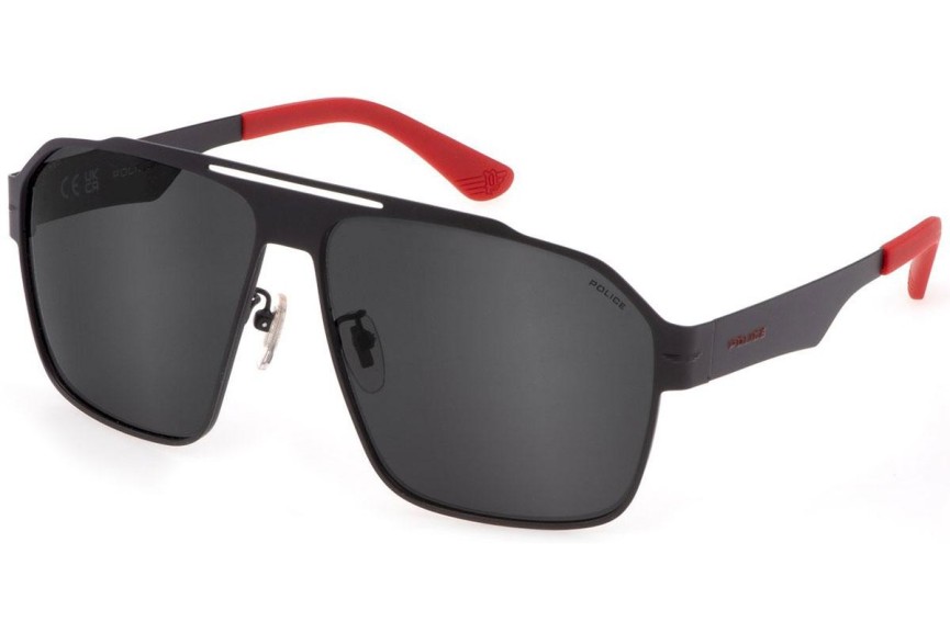 Слънчеви очила Police Summit 1 SPLL08 8YZP Polarized Квадратни Черна