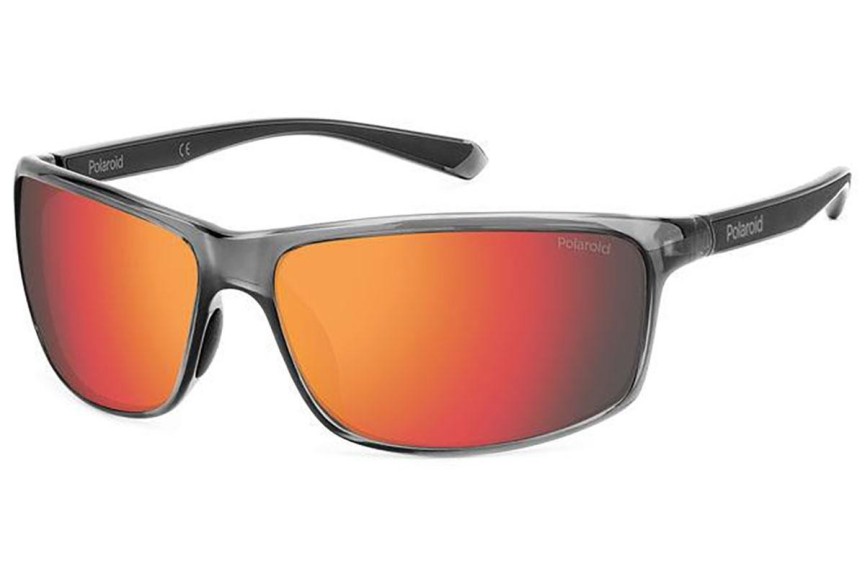 Слънчеви очила Polaroid PLD7036/S KB7/OZ Polarized Правоъгълни Сива