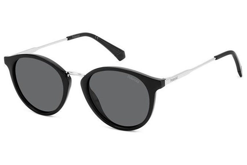 Слънчеви очила Polaroid PLD4147/S/X 807/M9 Polarized Заоблени Черна