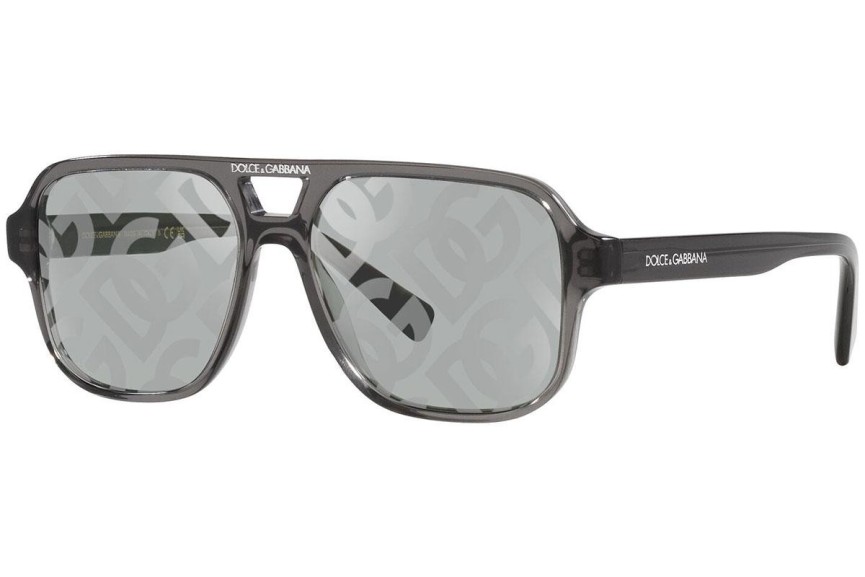 Слънчеви очила Dolce & Gabbana DX4003 3160AL Пилотни Сива