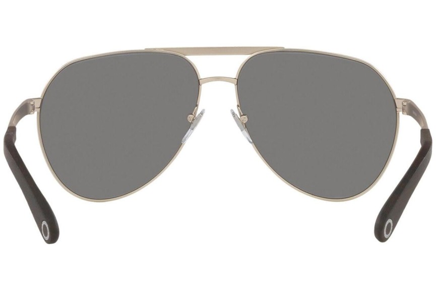 Слънчеви очила Bvlgari BV5055K 200781 Polarized Пилотни Сребърна