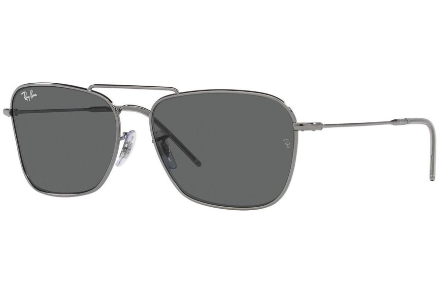 Слънчеви очила Ray-Ban Caravan Reverse RBR0102S 004/GR Правоъгълни Сива