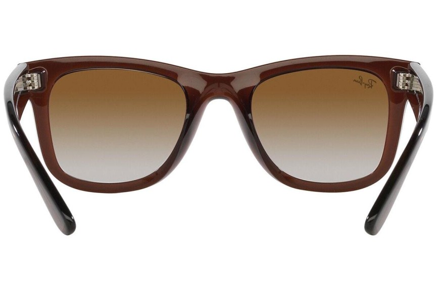 Слънчеви очила Ray-Ban Wayfarer Reverse RBR0502S 6709CB Квадратни Кафява