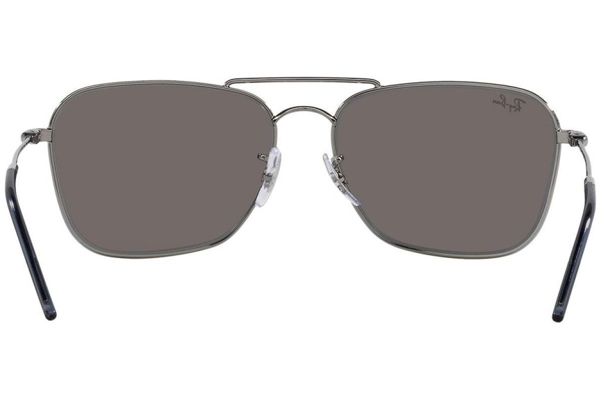 Слънчеви очила Ray-Ban Caravan Reverse RBR0102S 004/GA Правоъгълни Сива