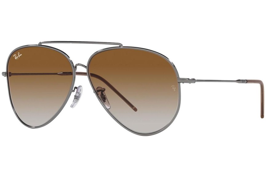 Слънчеви очила Ray-Ban Aviator Reverse RBR0101S 004/CB Пилотни Сива