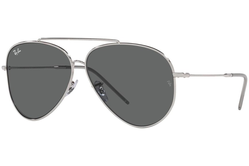 Слънчеви очила Ray-Ban Aviator Reverse RBR0101S 003/GR Пилотни Сребърна