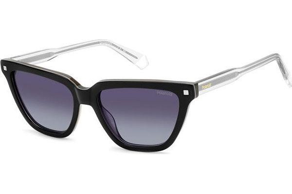 Слънчеви очила Polaroid PLD4157/S/X 0WM/WJ Polarized Око на котка Черна