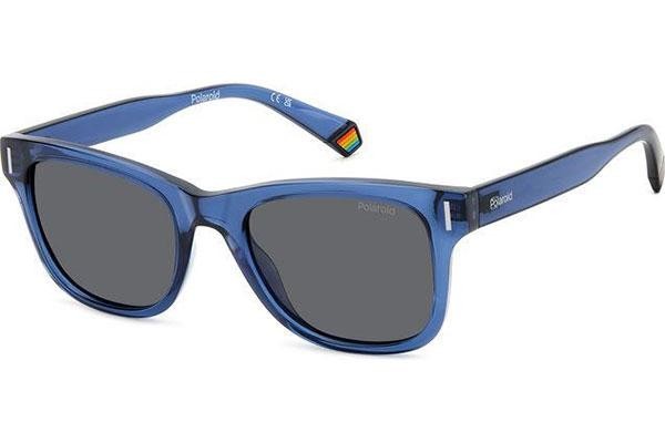 Слънчеви очила Polaroid PLD6206/S PJP/M9 Polarized Правоъгълни Синя