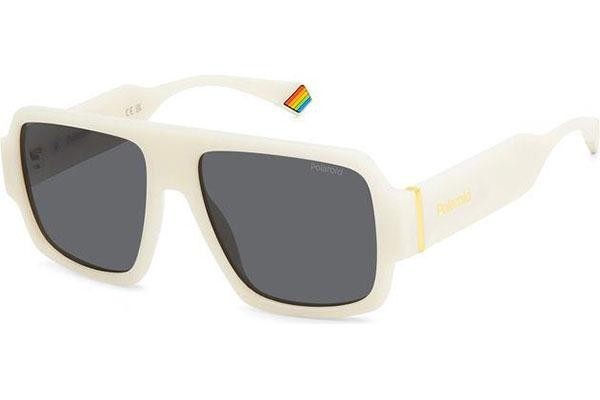 Слънчеви очила Polaroid PLD6209/S/X VK6/M9 Polarized Квадратни Бяла