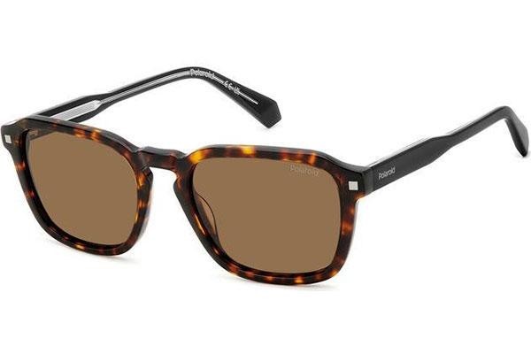 Слънчеви очила Polaroid PLD4156/S/X 086/SP Polarized Правоъгълни Хавана