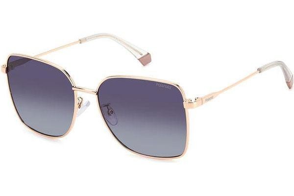 Слънчеви очила Polaroid PLD4158/G/S/X DDB/WJ Polarized Квадратни Златна