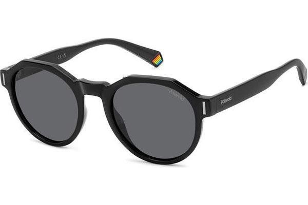 Слънчеви очила Polaroid PLD6207/S 807/M9 Polarized Заоблени Черна