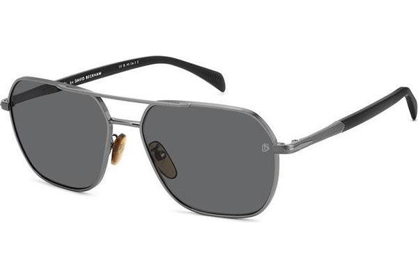 Слънчеви очила David Beckham DB1128/G/S V81/M9 Polarized Пилотни Сива