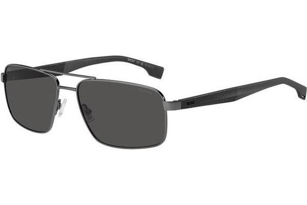 Слънчеви очила BOSS BOSS1580/S V81/M9 Polarized Пилотни Сива