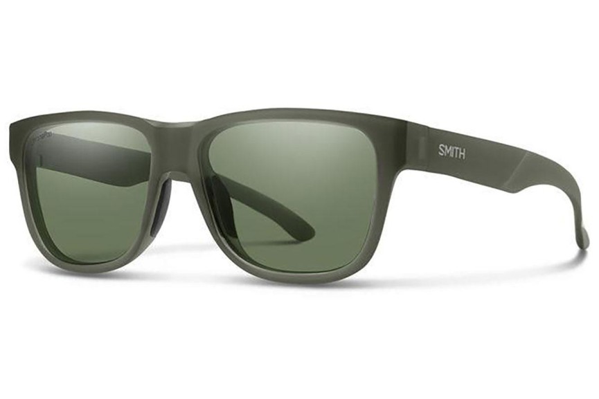 Слънчеви очила Smith LOWDOWNSLIM 2 B59/L7 Polarized Квадратни Зелена