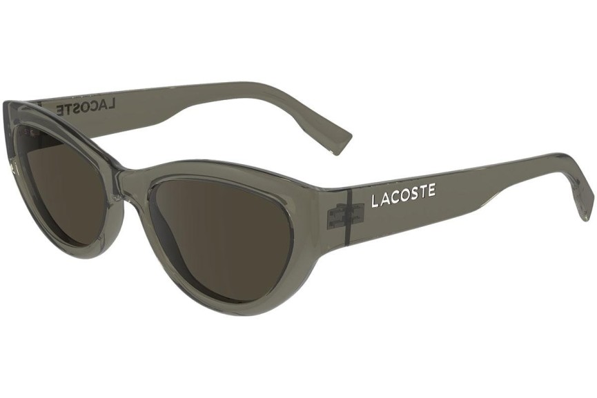 Слънчеви очила Lacoste L6013S 210 Око на котка Зелена