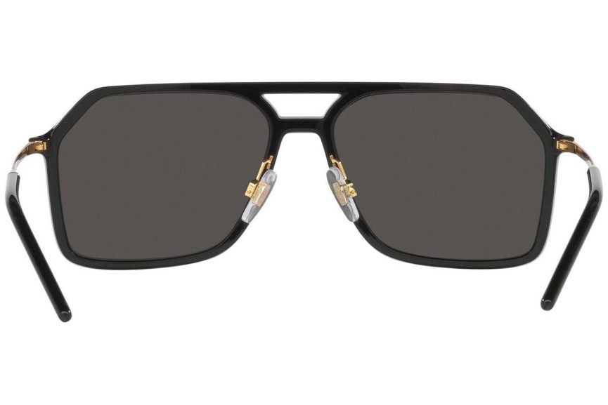 Слънчеви очила Dolce & Gabbana DG6196 252587 Пилотни Черна