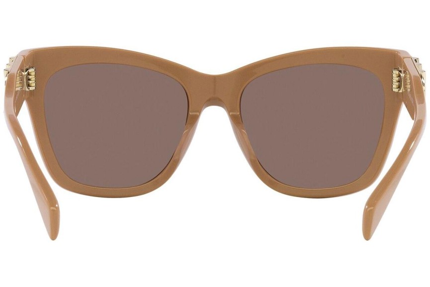 Слънчеви очила Michael Kors Empire Square MK2182U 355583 Polarized Око на котка Кафява