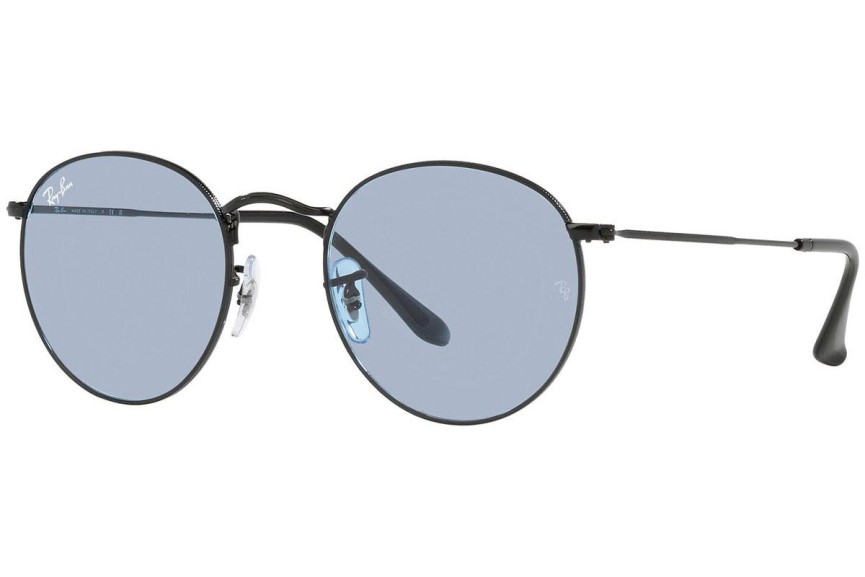 Слънчеви очила Ray-Ban Round Metal RB3447 002/64 Заоблени Черна