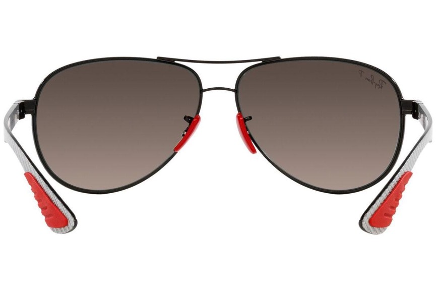 Слънчеви очила Ray-Ban RB8331M F0095J Polarized Пилотни Черна