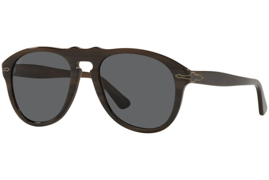 Слънчеви очила Persol PO0649CO 113987 Пилотни Кафява