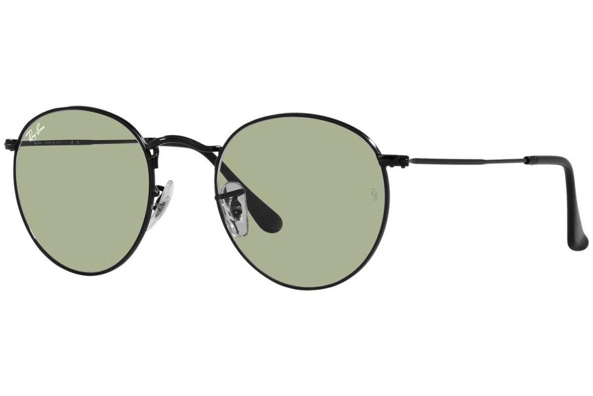 Слънчеви очила Ray-Ban Round Metal RB3447 002/52 Заоблени Черна