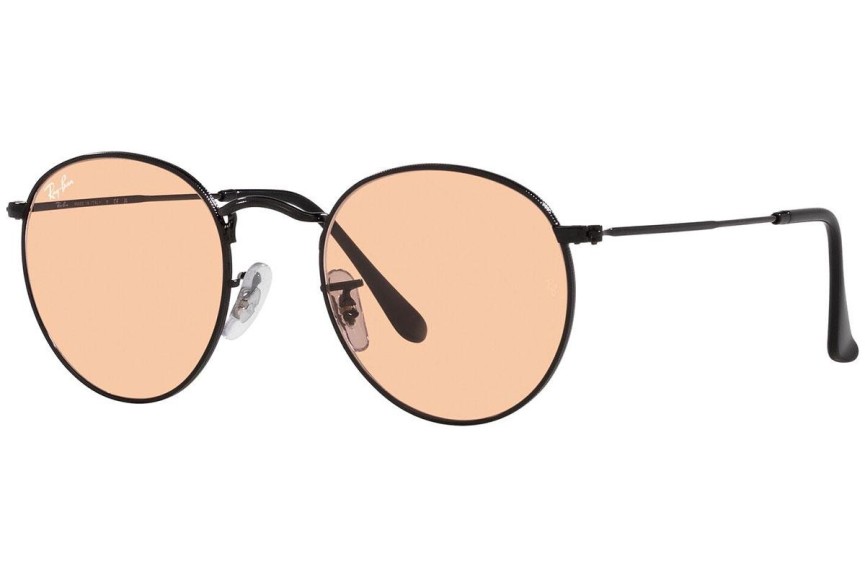 Слънчеви очила Ray-Ban Round Metal RB3447 002/4B Заоблени Черна