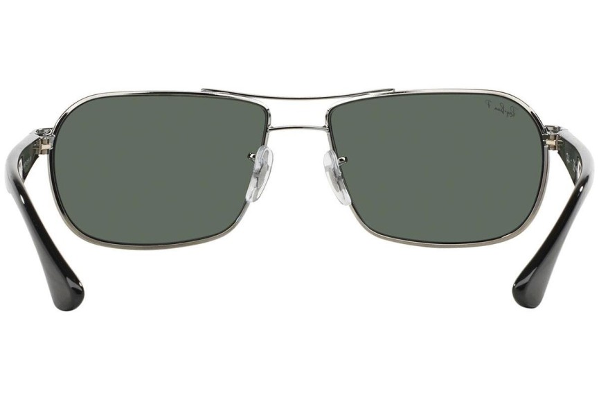 Слънчеви очила Ray-Ban RB3492 004/58 Polarized Пилотни Сребърна