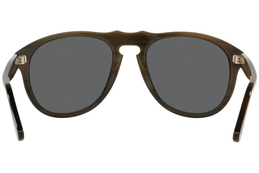 Слънчеви очила Persol PO0649CO 113987 Пилотни Кафява