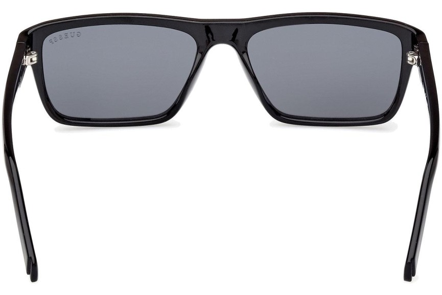 Слънчеви очила Guess GU00085 01D Polarized Правоъгълни Черна