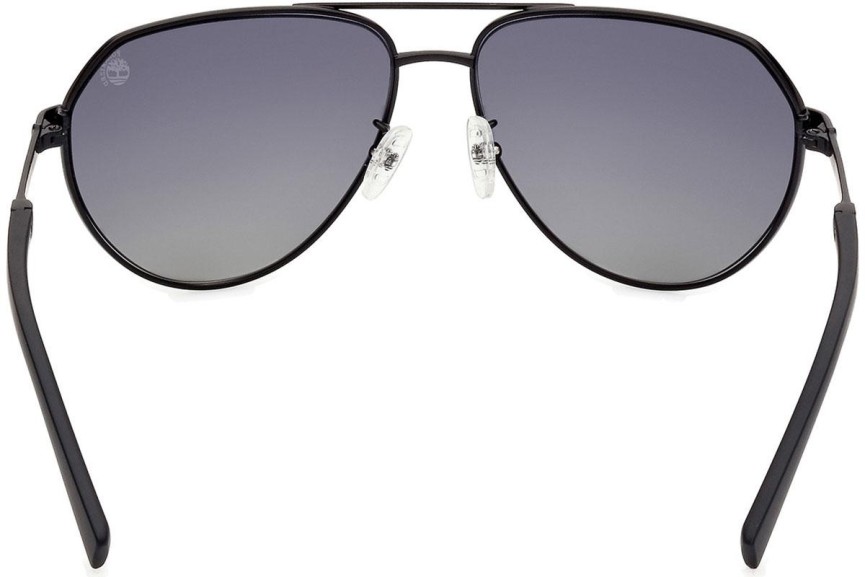 Слънчеви очила Timberland TB9340-H 02D Polarized Пилотни Черна