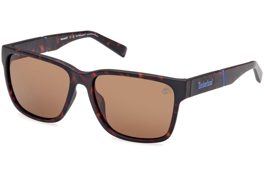 Слънчеви очила Timberland TB9335-H 52H Polarized Квадратни Хавана