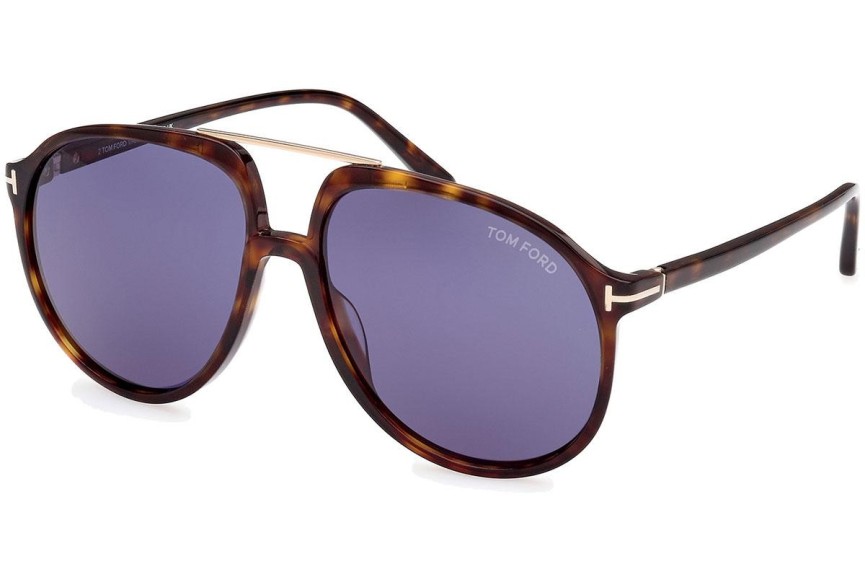 Слънчеви очила Tom Ford Archie FT1079 52V Пилотни Хавана