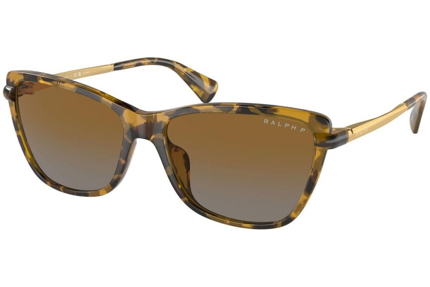 Слънчеви очила Ralph Lauren RA5308U 5836T5 Polarized Око на котка Хавана