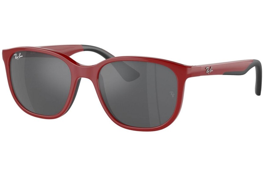 Слънчеви очила Ray-Ban Junior RJ9078S 71506G Квадратни Червена