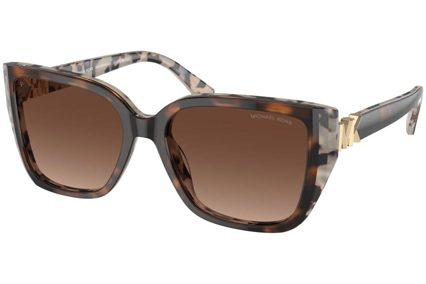 Слънчеви очила Michael Kors MK2199 3951T5 Polarized Квадратни Кафява