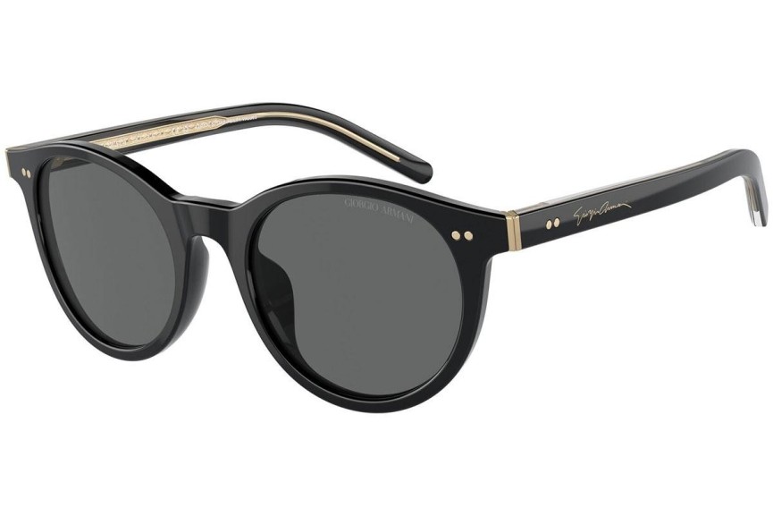 Слънчеви очила Giorgio Armani AR8199U 587587 Заоблени Черна