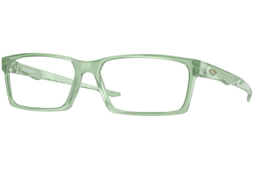 Очила Oakley Overhead OX8060 806005 Правоъгълни Зелена