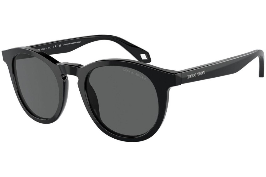 Слънчеви очила Giorgio Armani AR8192 5875B1 Заоблени Черна