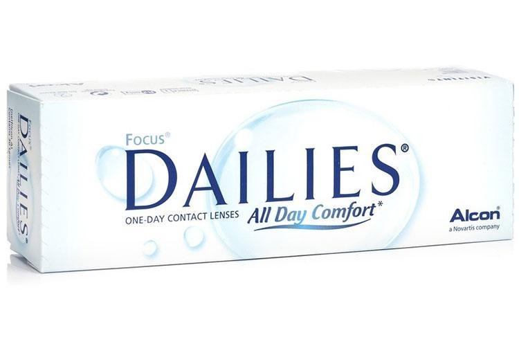 Контактни лещи Дневни Focus Dailies All Day Comfort (30 лещи)