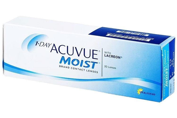 Контактни лещи Дневни 1 Day Acuvue Moist (30 лещи)