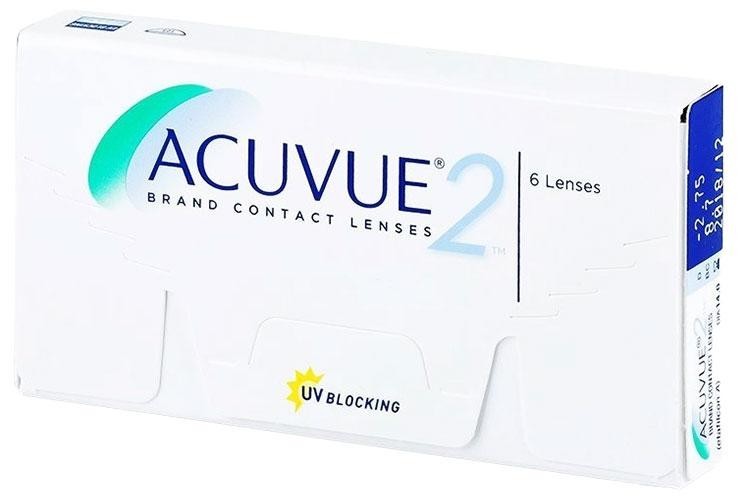 Контактни лещи Двуседмични Acuvue 2 (6 лещи)