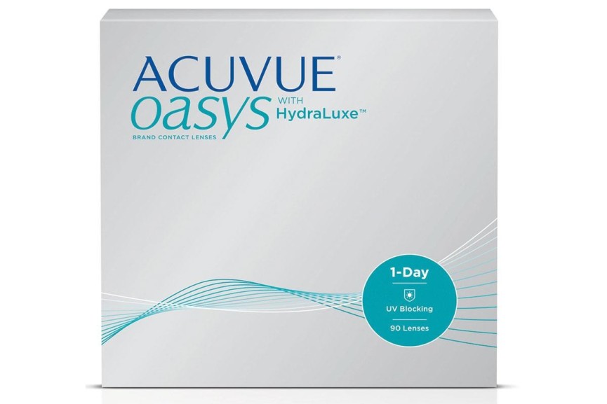 Контактни лещи Дневни Acuvue Oasys 1-Day с Hydraluxe (90 лещи)