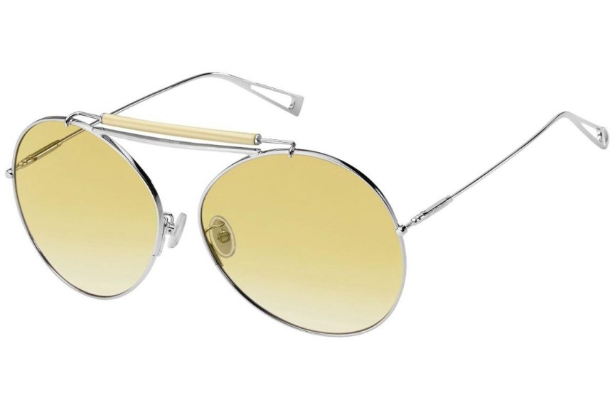 Слънчеви очила Max Mara MMEVE KU2/06 Polarized Пилотни Сребърна