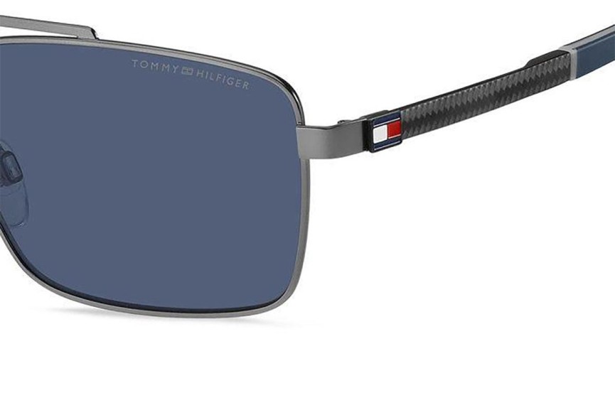 Слънчеви очила Tommy Hilfiger TH2078/S R80/KU Правоъгълни Сива