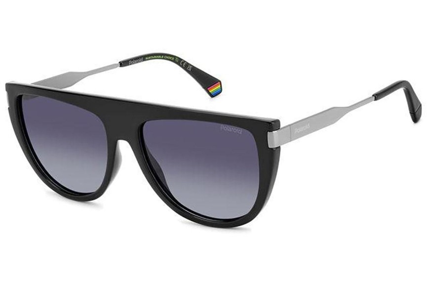 Слънчеви очила Polaroid PLD6221/S/X 807/WJ Polarized Flat Top Черна