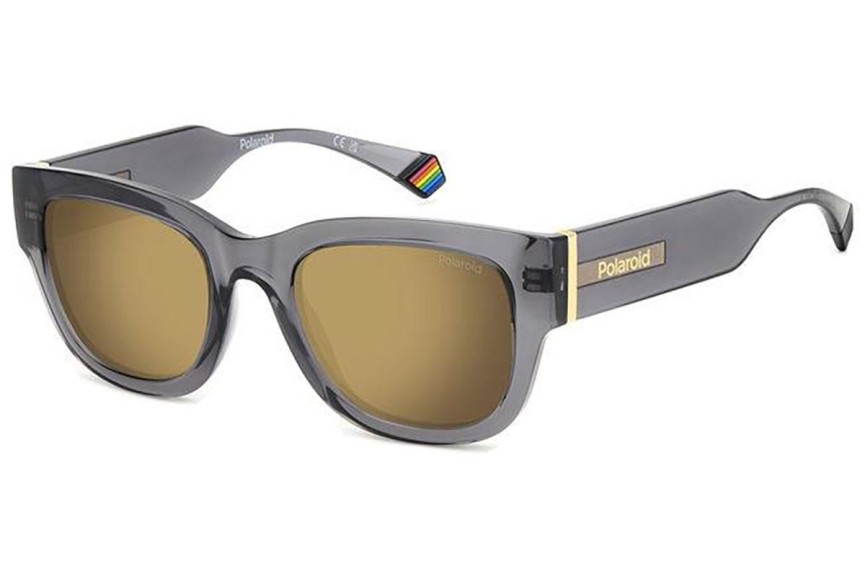 Слънчеви очила Polaroid PLD6213/S/X RIW/LM Polarized Правоъгълни Сива