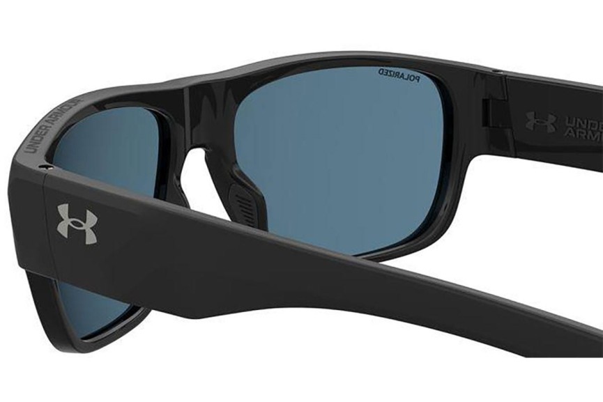 Слънчеви очила Under Armour UASCORCHER 08A/5X Polarized Квадратни Черна