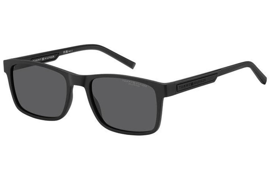 Слънчеви очила Tommy Hilfiger TH2089/S 003/M9 Polarized Правоъгълни Черна